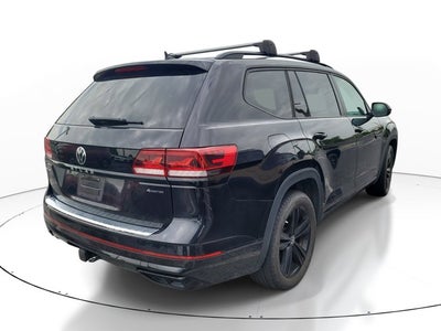 2023 Volkswagen Atlas 3.6L V6 SEL R-Line Black