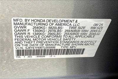 2026 Acura MDX w/A-Spec Package