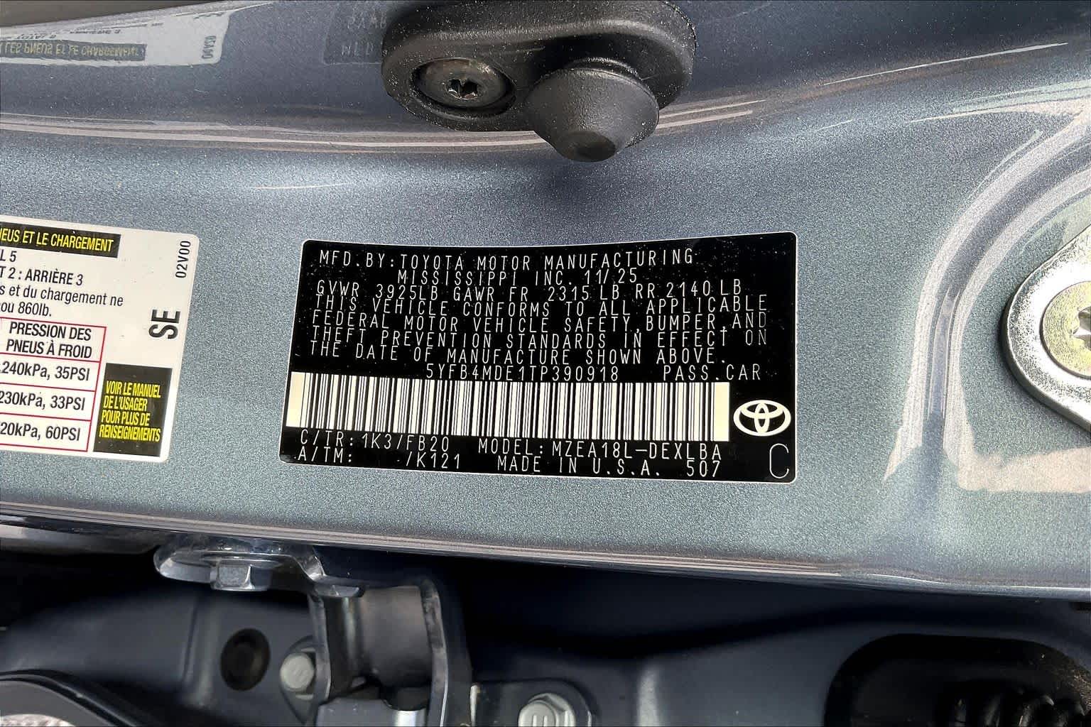 2026 Toyota Corolla LE