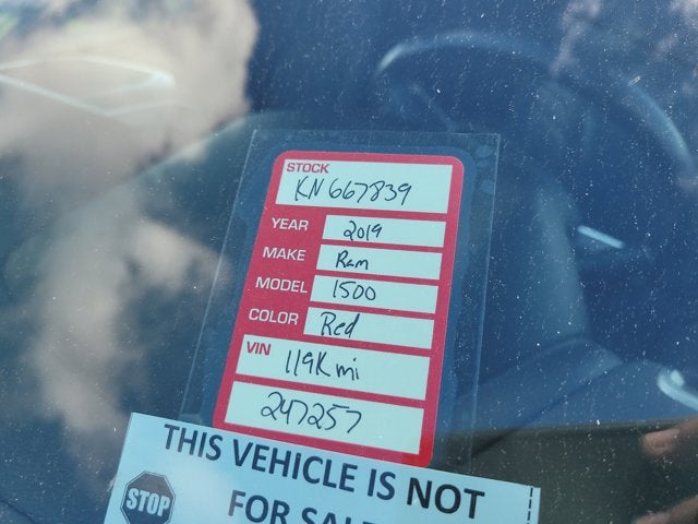 2019 RAM 1500 Big Horn/Lone Star