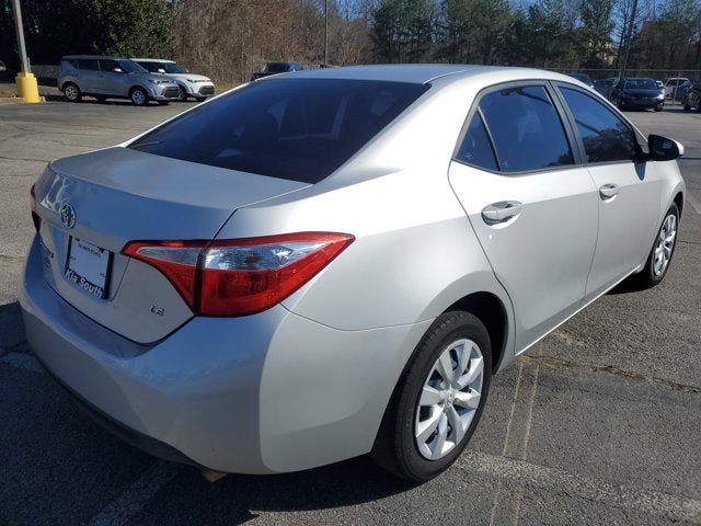 2016 Toyota Corolla LE