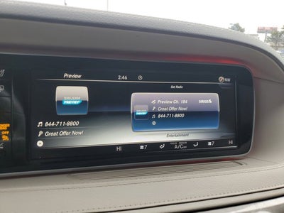 2015 Mercedes-Benz S-Class S 550