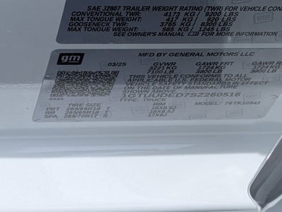 2025 GMC Sierra 1500 SLT