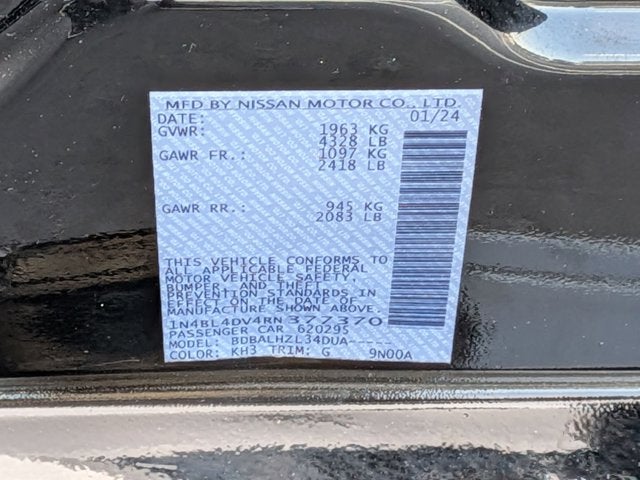 2024 Nissan Altima 2.5 SV
