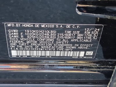 2025 Honda HR-V LX
