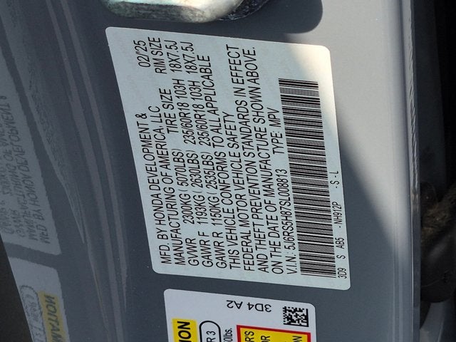 2025 Honda CR-V Hybrid Sport-L