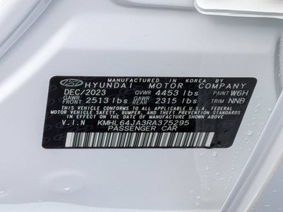 2024 Hyundai Sonata SEL