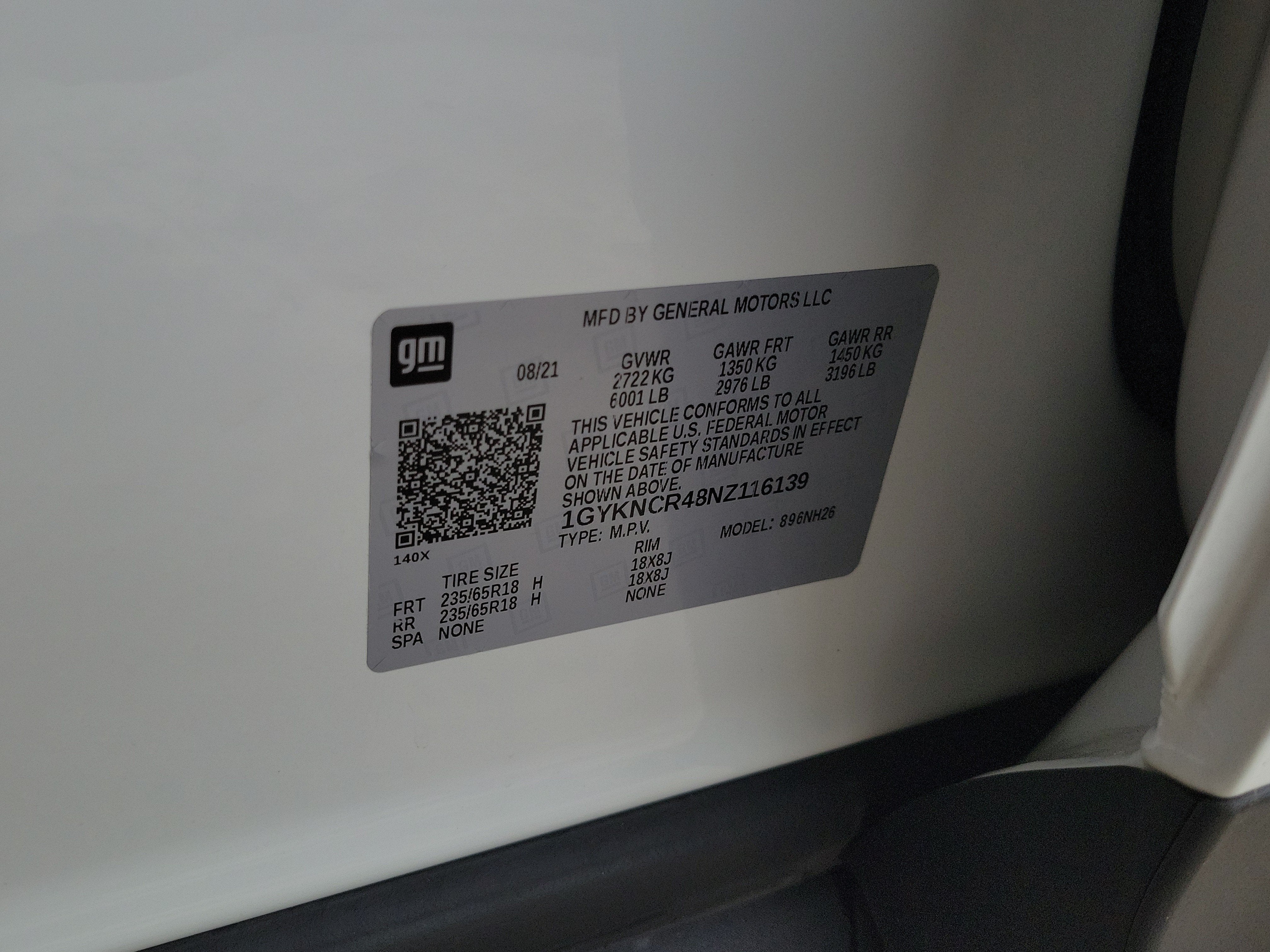 2022 Cadillac XT5 FWD Premium Luxury