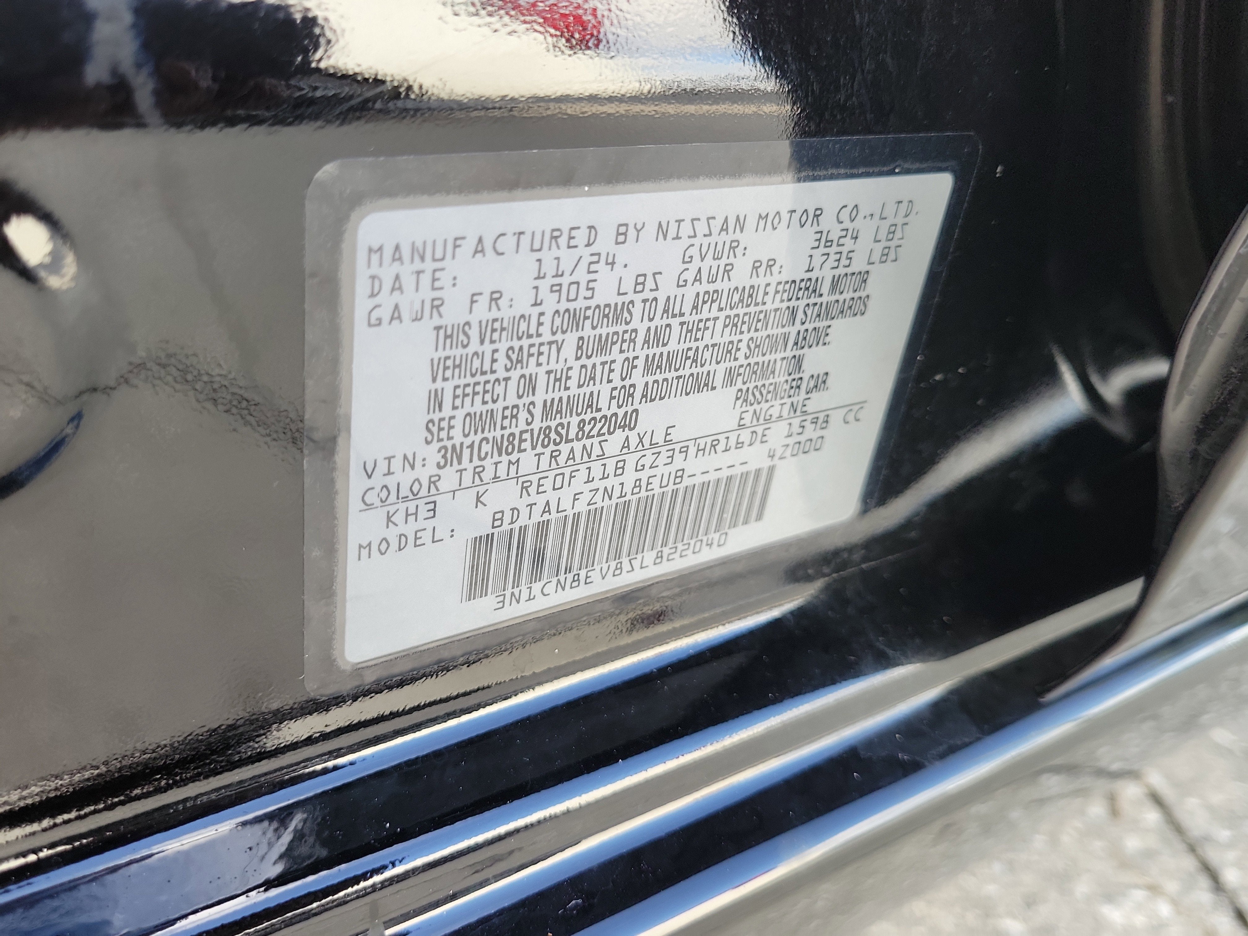 2025 Nissan Versa SV