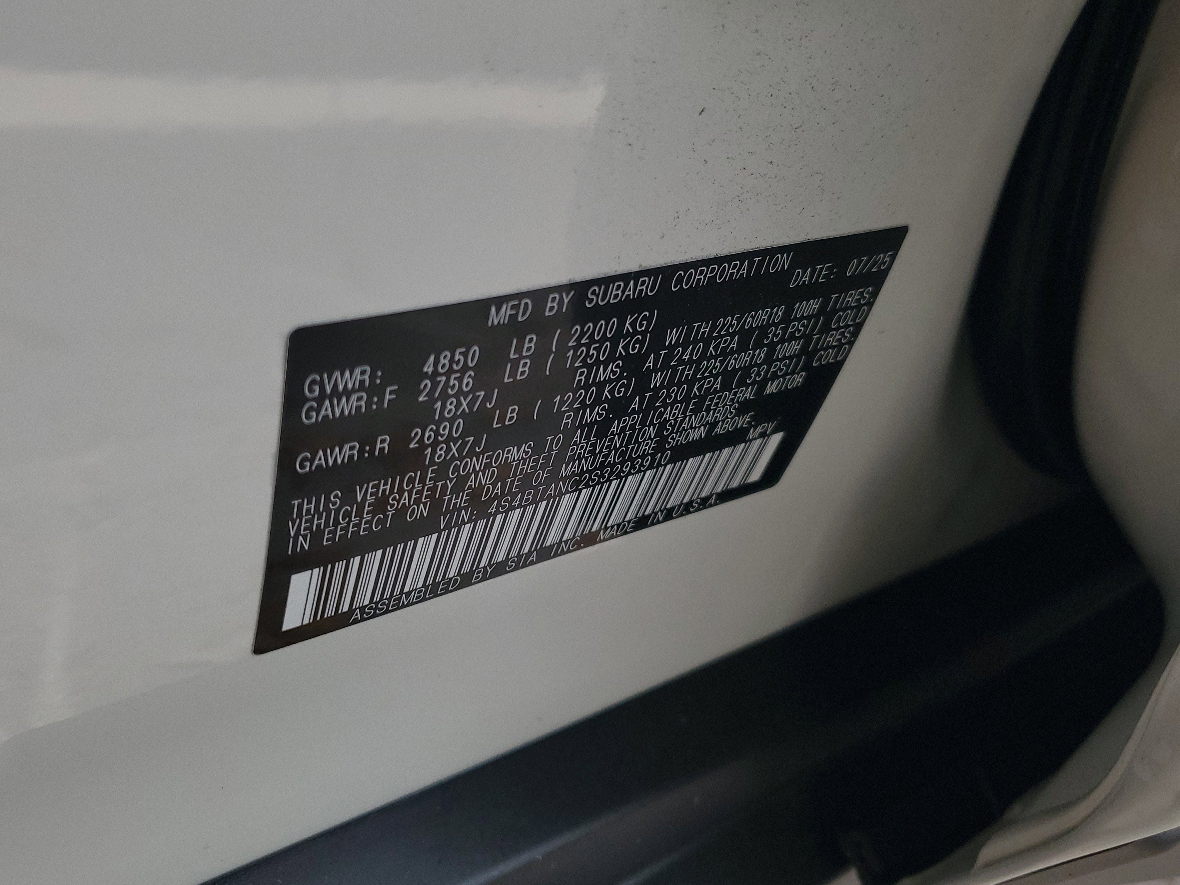 2025 Subaru Outback Limited