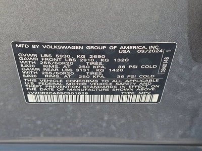 2025 Volkswagen Atlas 2.0T SE w/Technology