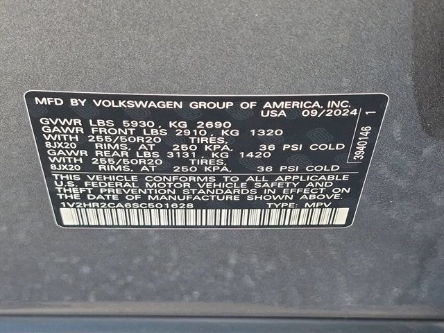 2025 Volkswagen Atlas 2.0T SE w/Technology
