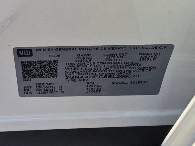 2025 Chevrolet Equinox FWD LT