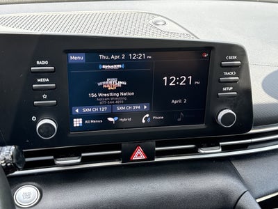 2023 Hyundai Elantra Hybrid Blue