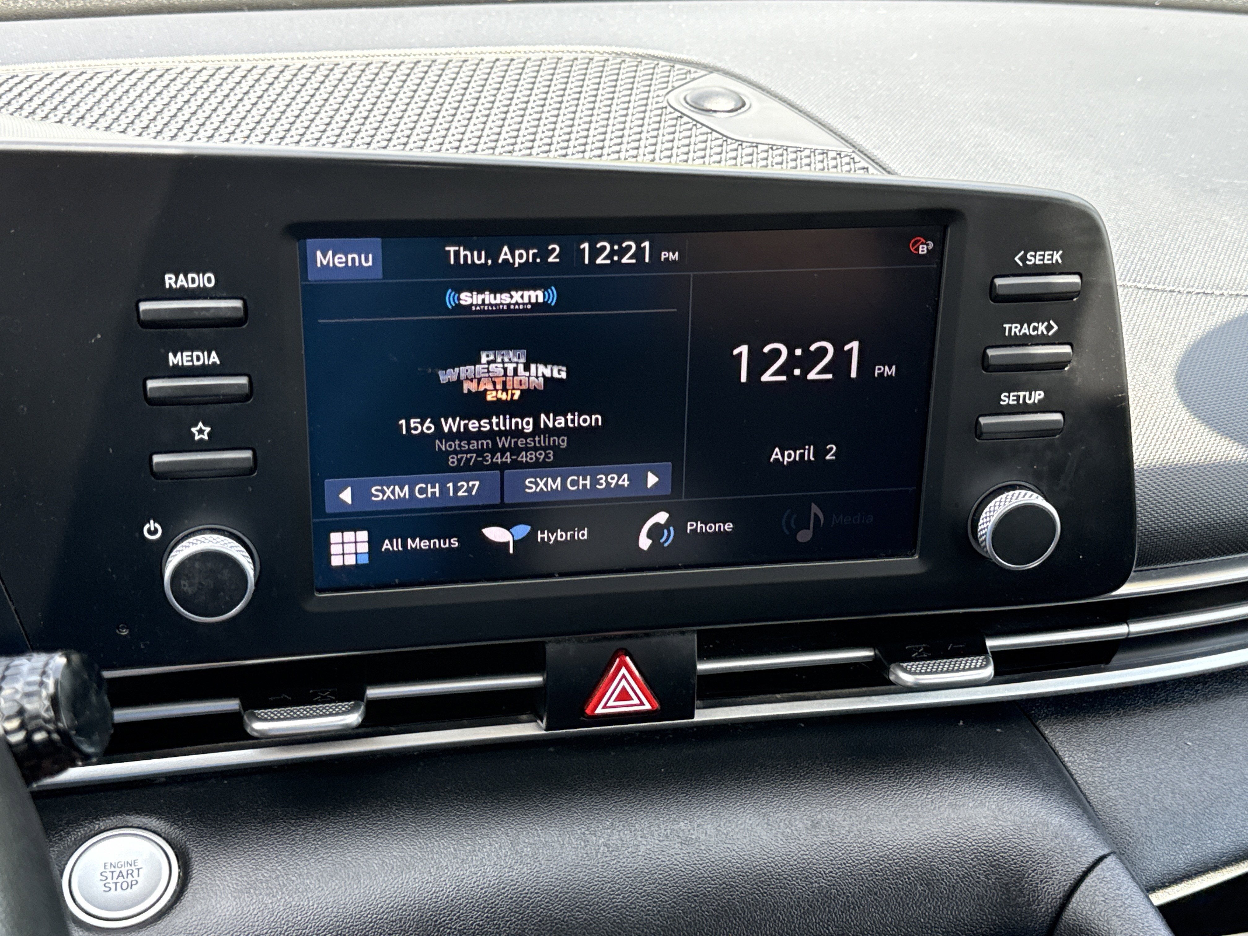 2023 Hyundai Elantra Hybrid Blue