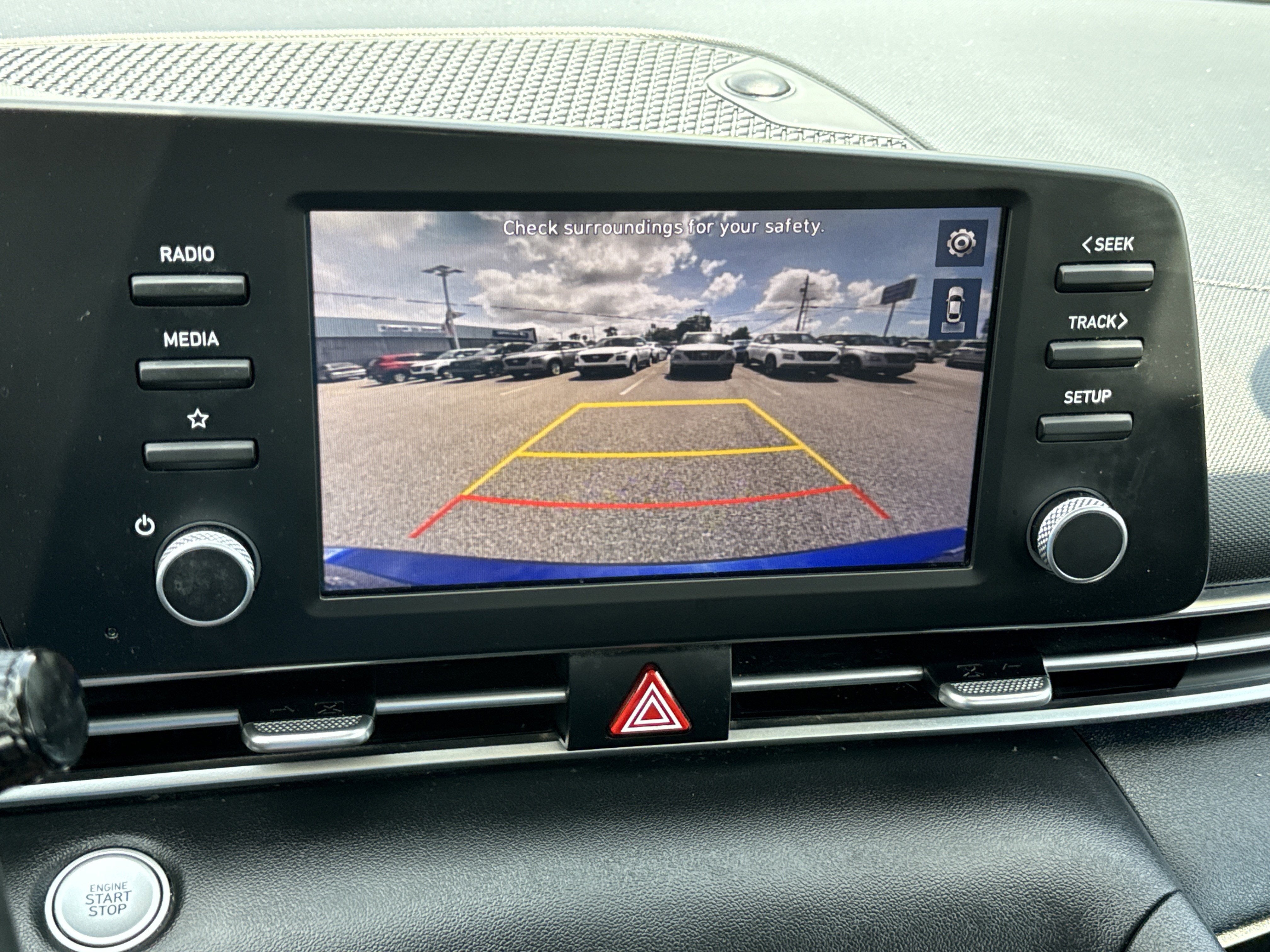 2023 Hyundai Elantra Hybrid Blue