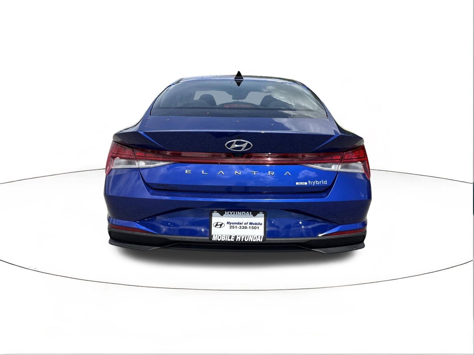 2023 Hyundai Elantra Hybrid Blue