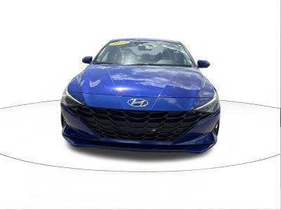 2023 Hyundai Elantra Hybrid Blue