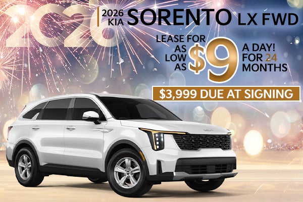 2026 Kia Sorento LX FWD