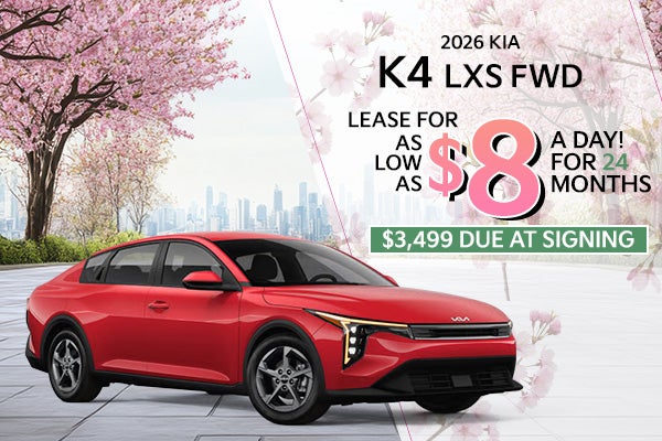 2026 Kia K4 LXS FWD