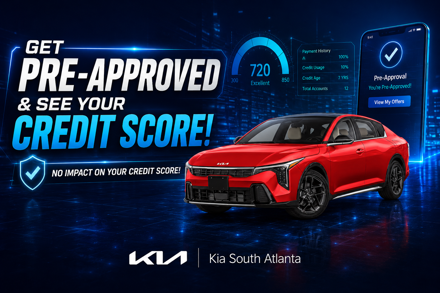 Get Pre-Approved And See Your Credit Score