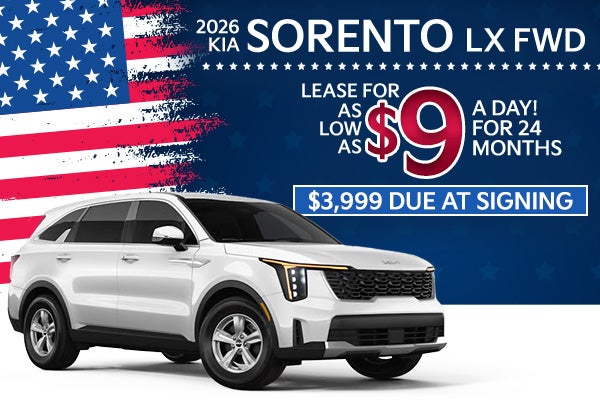 2026 Kia Sorento LX FWD